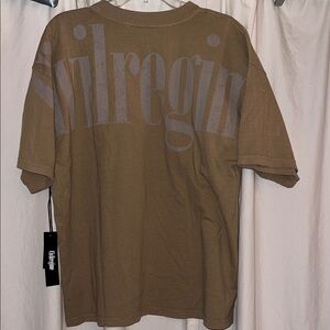 Civil Regime  Men's Tan Short Sleeve Tee M  nwt